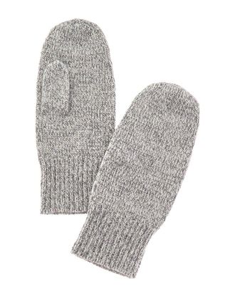 Amicale Cashmere Jersey Marl Cashmere Mittens