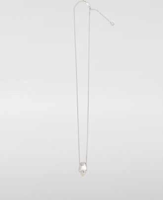 Alexander McQueen Collana Skull McQueen in ottone