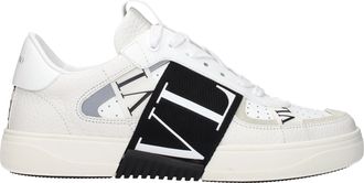 Valentino Garavani Damess Witte leren sneakers