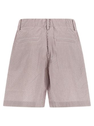 Brunello Cucinelli Womens Multicolor Cotton Bermuda Shorts