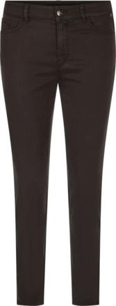 Marc Cain Silea Slim-fit Broek - Dames - Slim Fit Jeans - Zwart - XL - Katoen - Jeans