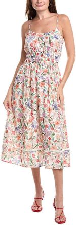 Hutch Haisley Linen-Blend Maxi Dress