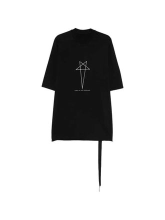 Rick Owens T-Shirt mit Stern-Print und Rundhalsausschnitt