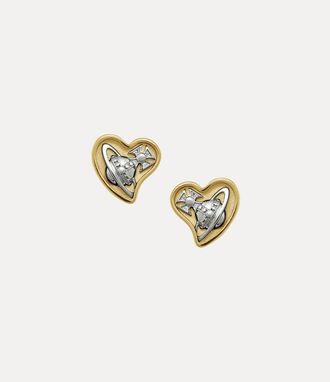 Vivienne Westwood Faye Earrings Gold-platinum Gold-platinum Women