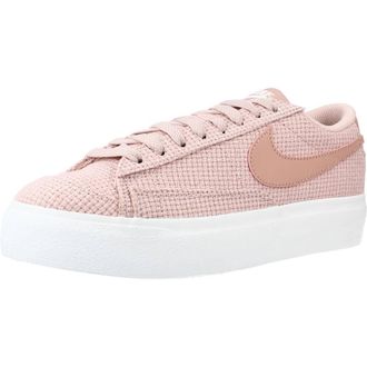Nike Nike Womens Blazer Low Platform Sneaker, Pink Oxford/Rose WHI, 7
