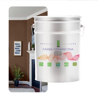 OEM Pintura Cer&aacute;mica Lavable Marr&oacute;n 10l Tienda De F&aacute;brica
