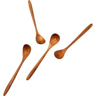 Be Home Teak Olive Spoons - Set of 4 at Nordstrom