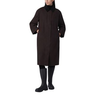 Tretorn Dawn Coat - Dames - Mantels - Bruin - Maat: M Katoen