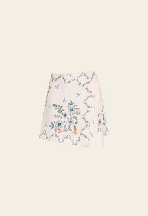 Agua Bendita Luna Brisa Pareo Mini in Ivory at Nordstrom, Size X-Small/small