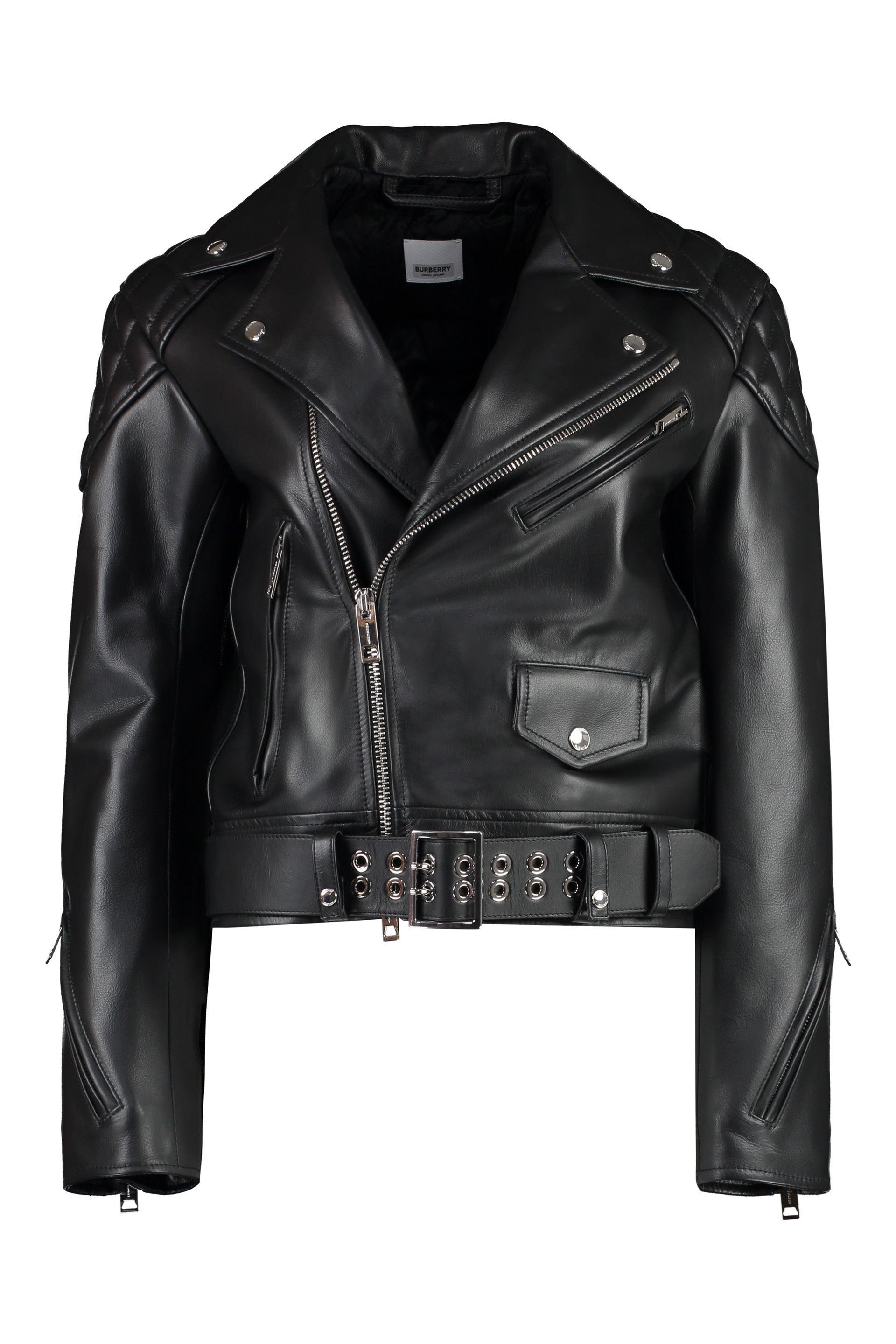 JACKET A1189) レザージャケット・コート (8099330 Burberry LEATHER
