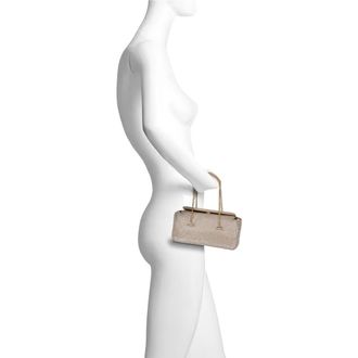 Badgley Mischka Juniper Crystal Vintage Inspired Clutch in Green at Nordstrom, Size Small