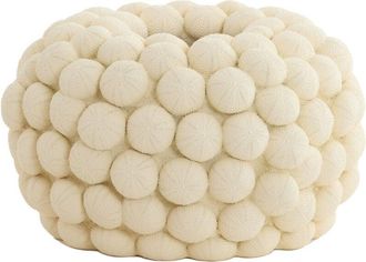 Light & Living Light&living - Vaso Sea Urchin En Acabado Cr&egrave;me - &Oslash;40x23,5 Cm