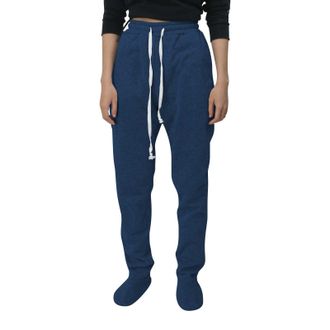 Generic FNKDOR Womens Adult Footed Pajamas Sweatpants Feet Cozy and Soft Adult with Sherpa Fleece Lined Feet Ladies Extremely Soft and Warm Footing Cosplay Py