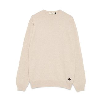 Roy Rogers Kabelgebreide trui - Heren - Truien - Beige - Maat: 3XL Katoen