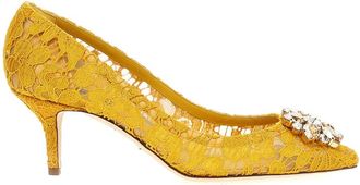 Dolce & Gabbana Yellow Bellucci Pumps
