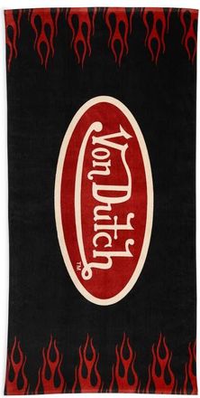 Von Dutch Iconic Y2K 100% Cotton 30x60 Beach Towel | Vision Board in Nitro at Nordstrom