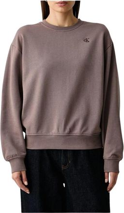 Calvin Klein Felpe - - Sweatshirts & Hoodies - Donna - Marrone - XS