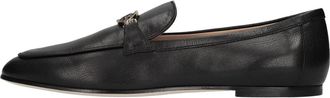 Tod's Leren Loafers - Dames - Loafers - Zwart - 41 EU - Leer - Schoenen