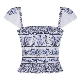 Farm Rio FARM Rio - Sleeveless Tops - Tops - Mujer - Azul - M