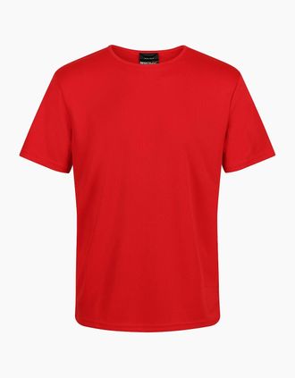 Regatta Mens Regatta Professional Mens Reflective Moisture Wicking T-Shirt - Red - Size: 36