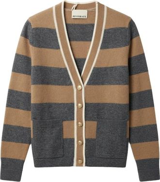 Pennyblack Wol Cardigan - Dames - Vesten - Veelkleurig - XL - Wol - Truien & Vesten