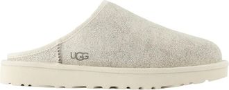 UGG Slippers, male, Beige, Size: 12 US Classic Slip-On Crackle Slide