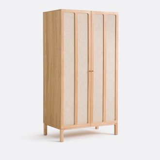 La Redoute Interieurs 2-deurskast, essenfineer en linnen, Esmara