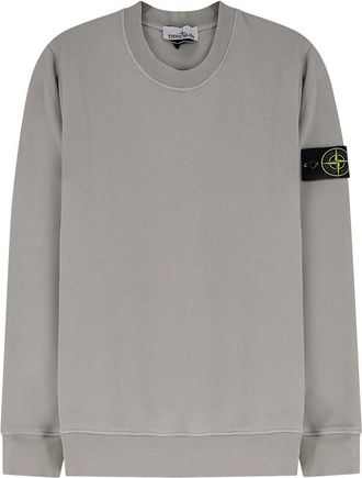 Stone Island Organic Cotton Sweatshirt