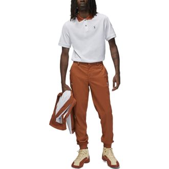 Nike Jordan Air Jordan x Eastside Golf Polo Shirt White Burnt Sunrise Midnight Navy DV1892-100