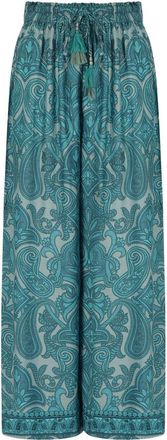 Pahiesa PANTALONE A FANTASIA AZZURRO PAHIESA FORMENTERA