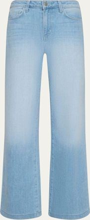 L'agence Scottie High-Rise Wide-Leg Jeans