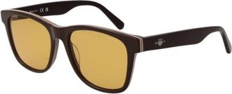 GANT Acetate Zonnebrillen - Heren - Zonnebrillen - Bruin - ONE Size - Accessoires