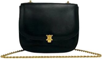 Celine Borsa a spalla Triomphe in pelle Pre-owned - - Pre-owned - Donna - Nero - ONE SIZE