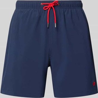 Mc Neal Badehose mit elastischem Bund und Tunnelzug in Marine, Gr&ouml;&szlig;e XXL