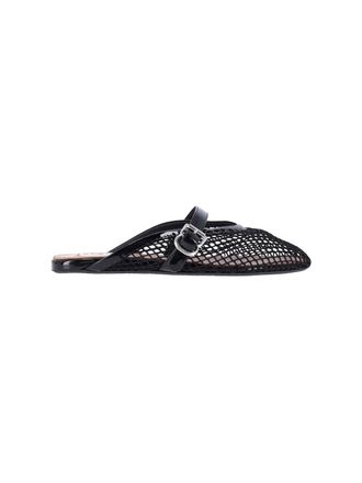 Alaia Mules In Mesh