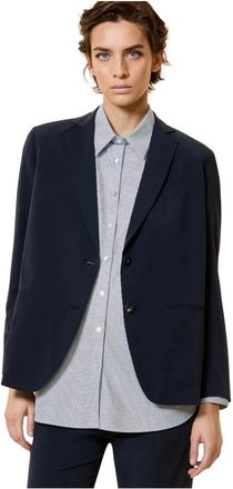 Roberto Ricci Design Terzilight Boyfriend Blazer - Dames - Blazers - Blauw - XS - Jassen