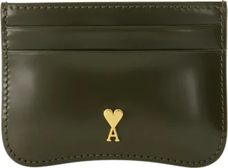 Ami Wallets & Cardholders, unisex, Green, Size: ONE SIZE Paris Card Holder