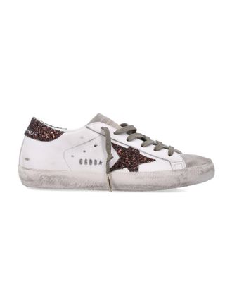 Golden Goose White Leather Sneakers