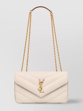 Saint Laurent loulou small leather shoulder bag