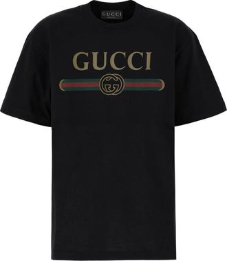 Gucci T-shirt - Dames - T-shirts - Zwart - M - Tops