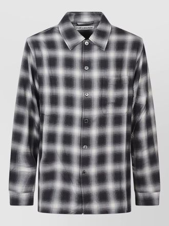 Our Legacy tailored shirt featuring chest pocket and cuffs