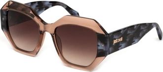 Just Cavalli Authentieke Bril met Topkwaliteit - unisex - Zonnebrillen - Bruin - 53 MM - Accessoires