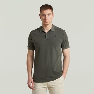 G-Star Dunda Overdyed Slim Polo - Grijs - Heren