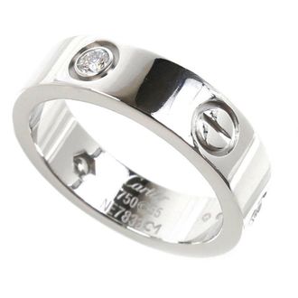 Cartier White Gold (18K) Band Ring (Pre-Owned)