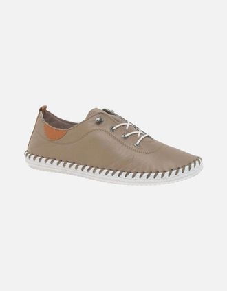 Lunar Womens St Ives Womens Casual Shoes - Brown - Size: 4