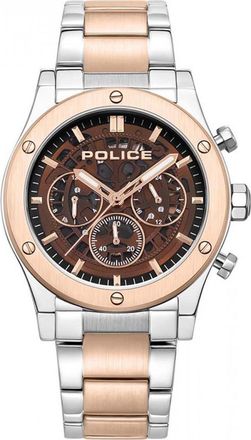 Police PEWJK0006441 Mens Knotty Watch - Silver - One Size