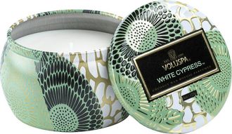 Voluspa White Cypress Mini Tin Candle at Nordstrom