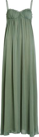 Reformation Cebba Georgette Maxi Dress - Green - 6 (UK10 / S)