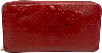 Louis Vuitton Rouge Grenadine Long Wallet (Bi-Fold) (Pre-Owned)