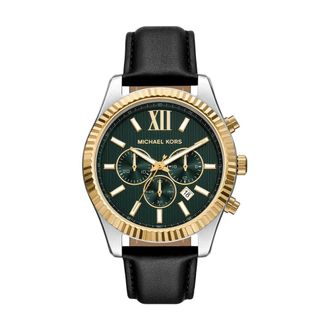 Michael Kors Lexington Chronograaf Horloge - Heren - Accessoires - Veelkleurig - Maat: ONE Size